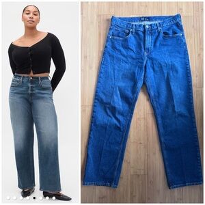 GAP 90’s Loose Fit high rise jeans. Medium wash. Size: 12/31